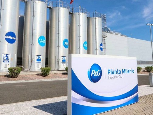 Acceso a la Planta Milenio de Procter & Gamble en Irapuato